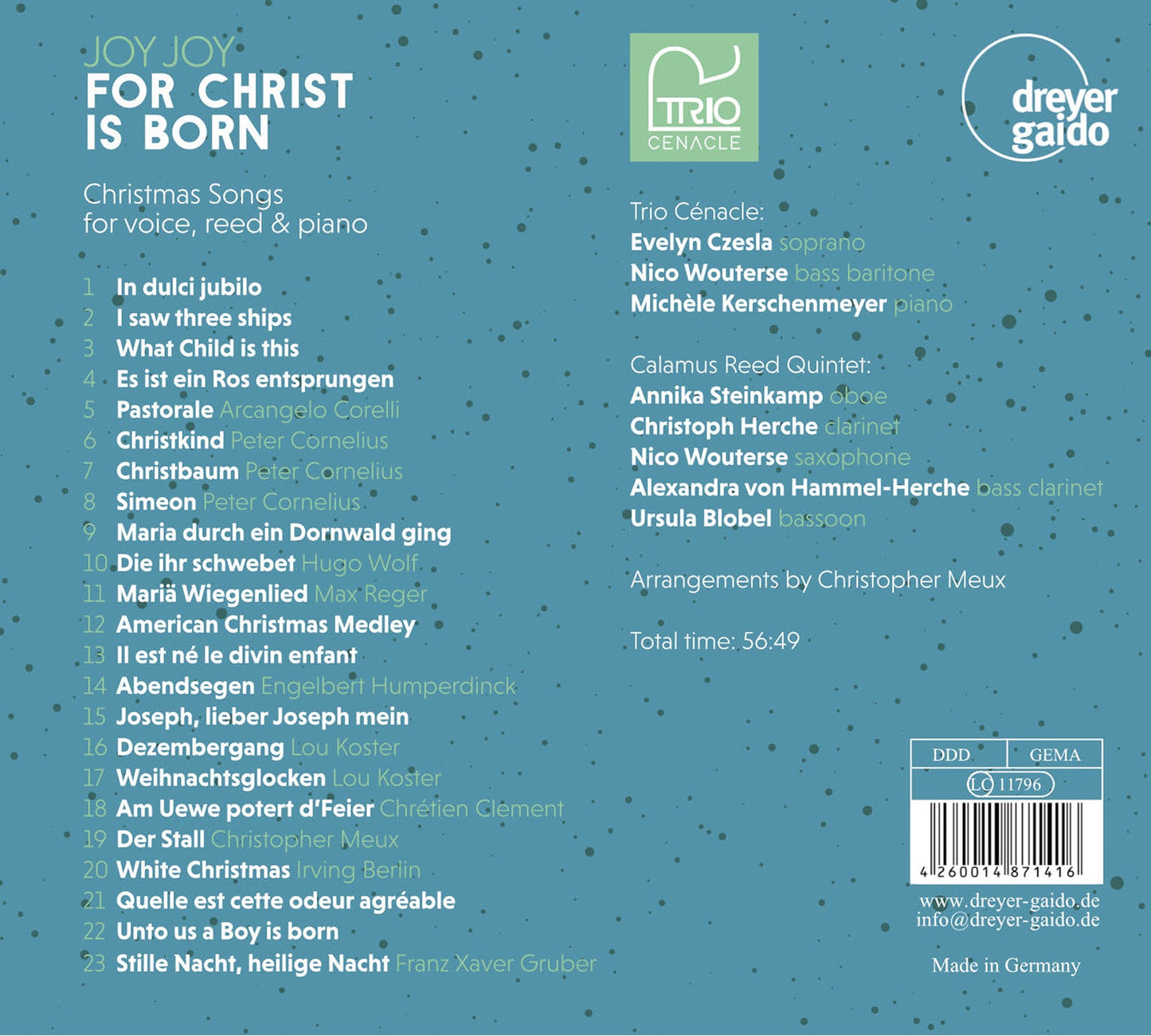 Joy, Joy, for Christ is Born