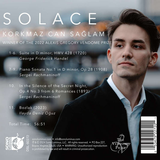 Handel, Oguz & Rachmaninoff: Solace