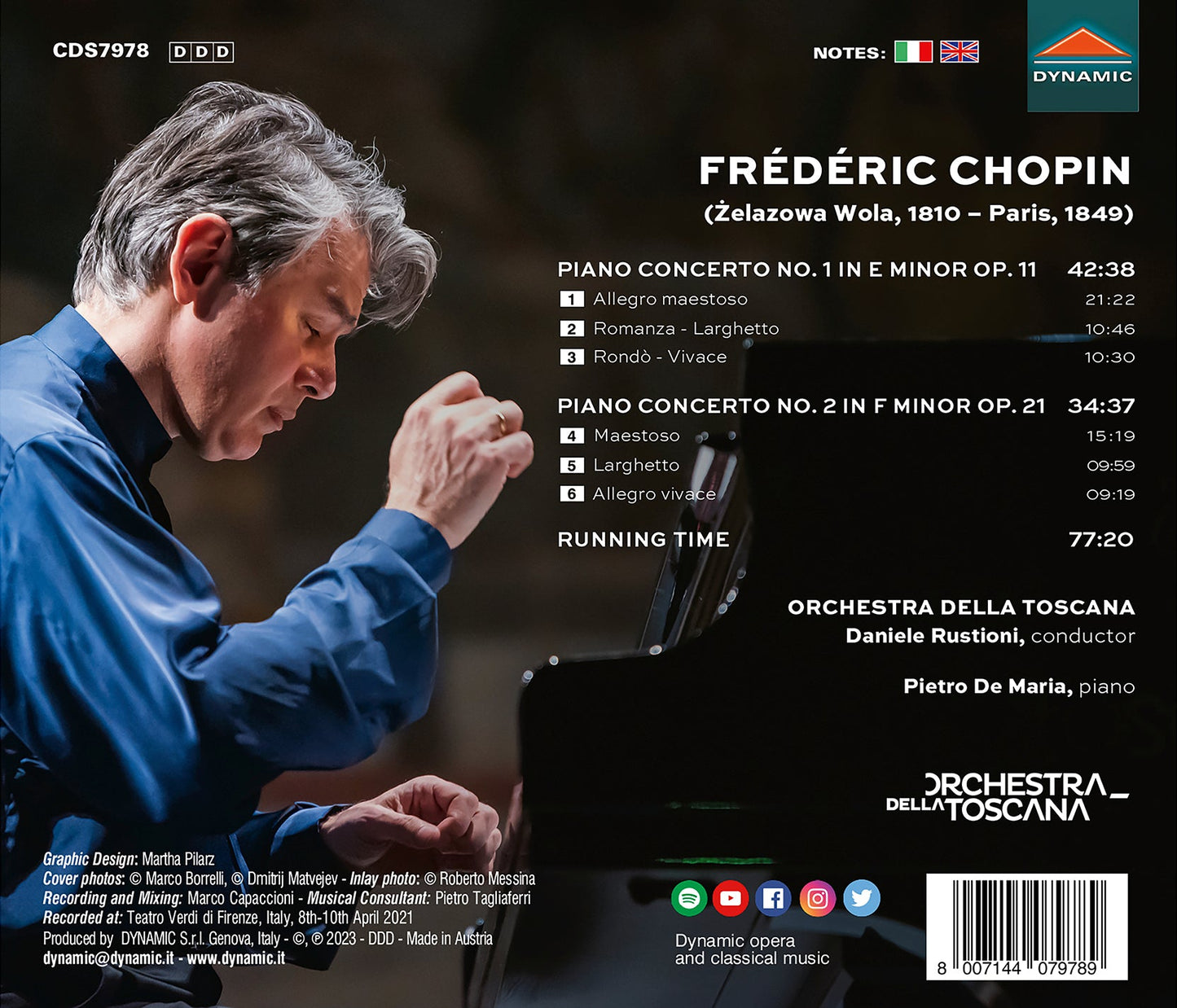 Chopin: Piano Concertos Nos. 1 & 2