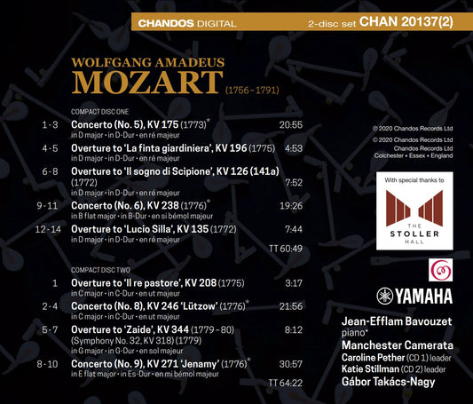 Mozart: Piano Concertos, Vol. 5