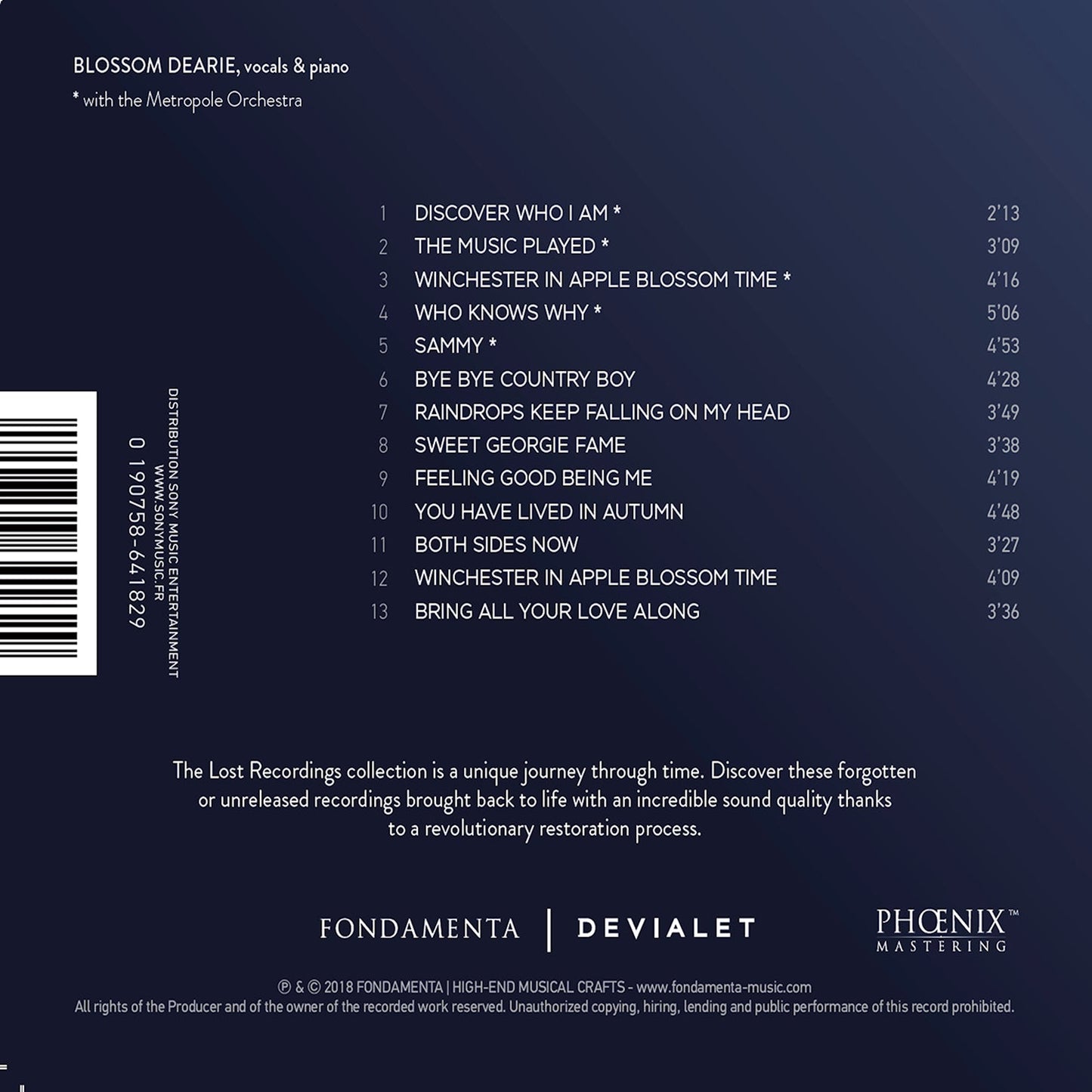 The Lost Sessions  Blossom Dearie