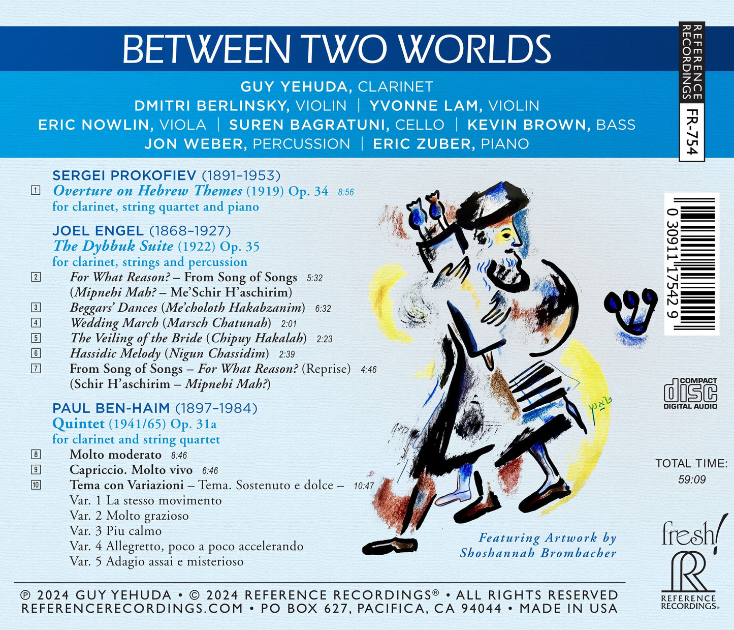 Ben-Haim, Engel & Prokofiev: Between Two Worlds