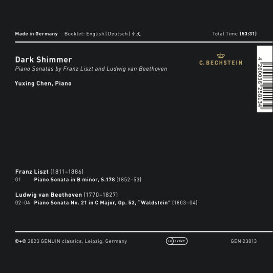 Beethoven & Liszt: Dark Shimmer