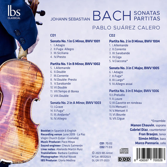J.S. Bach: Complete Violin Sonatas & Partitas