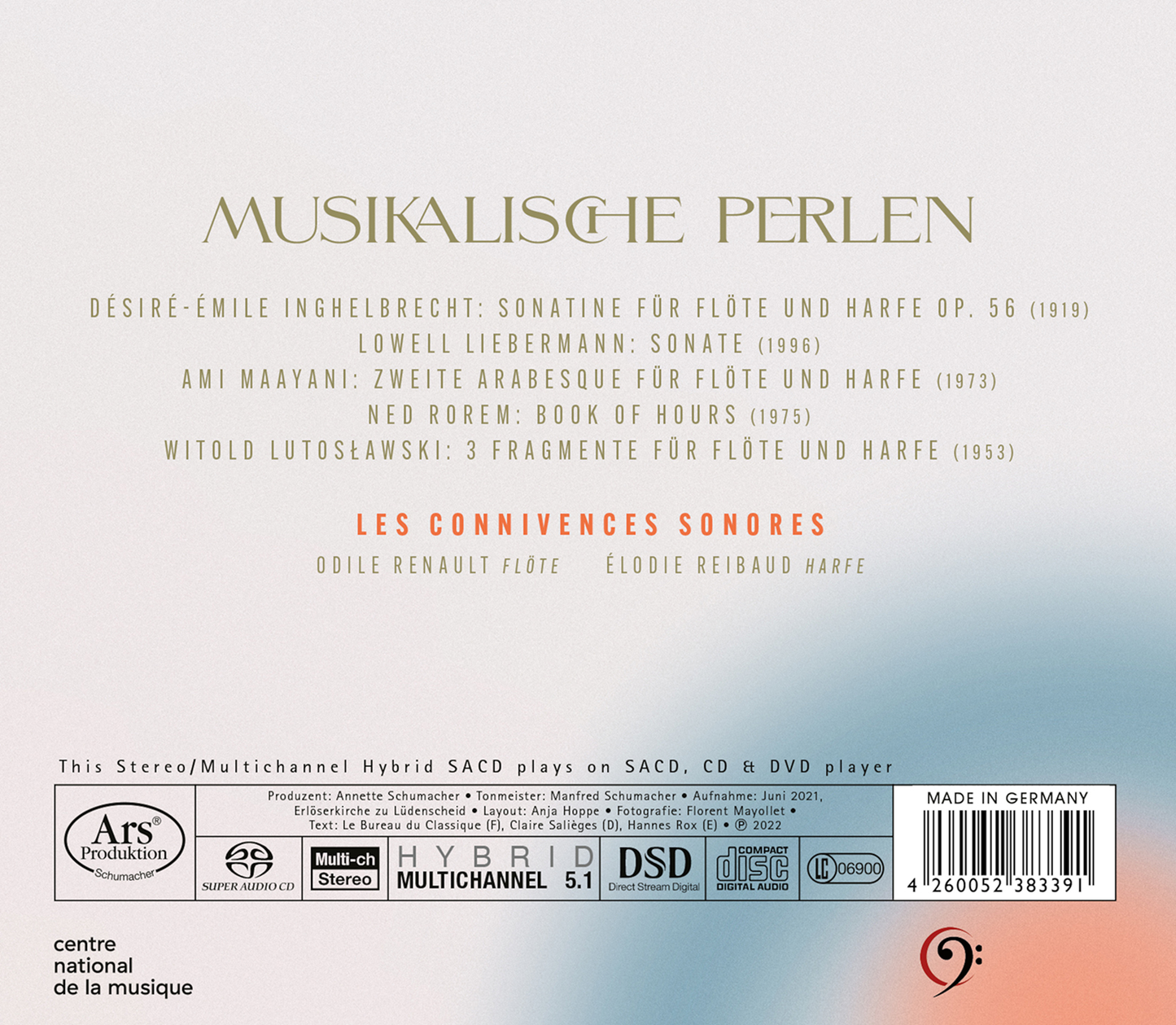 Inghelbrecht, Liebermann, Lutoslawski, Maayani & Rorem: Musi