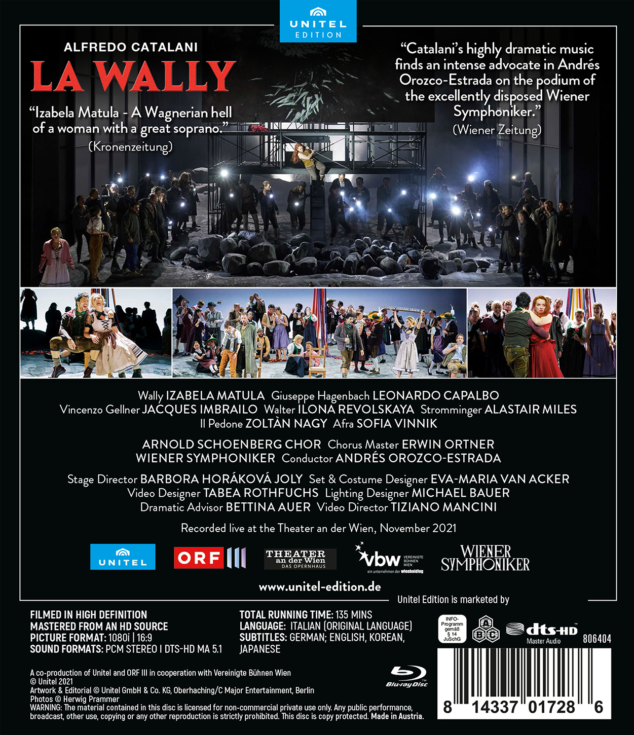 Catalani: La Wally
