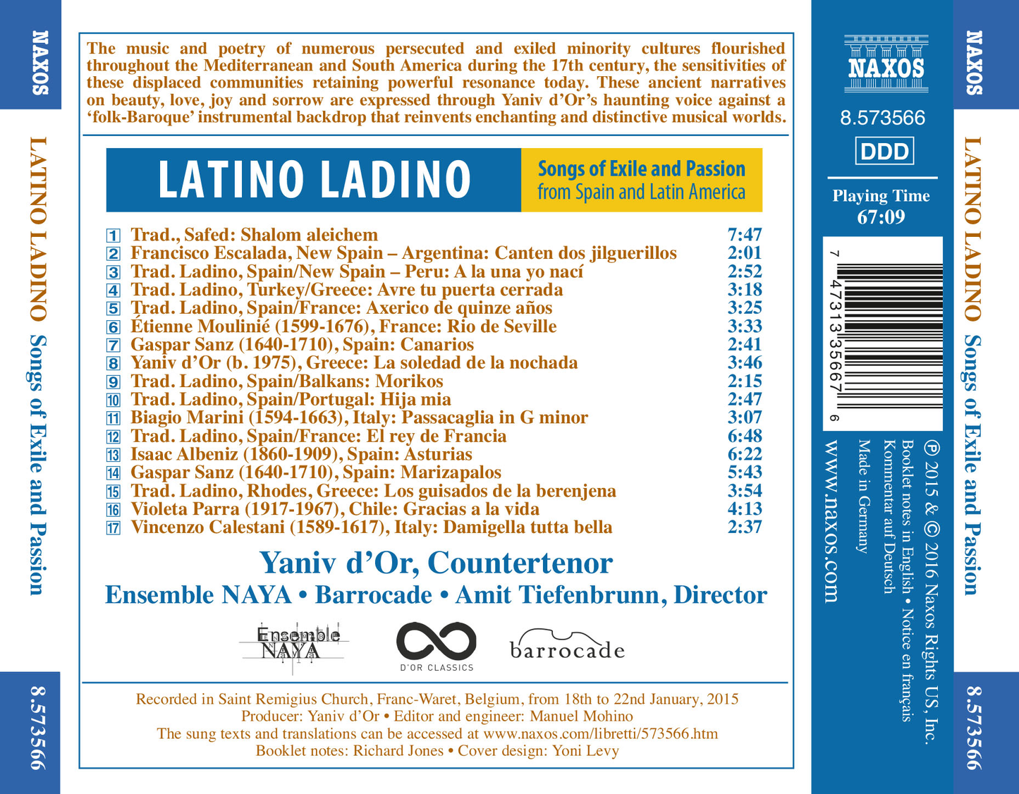 Latino Ladino: Songs of Exile & Passion