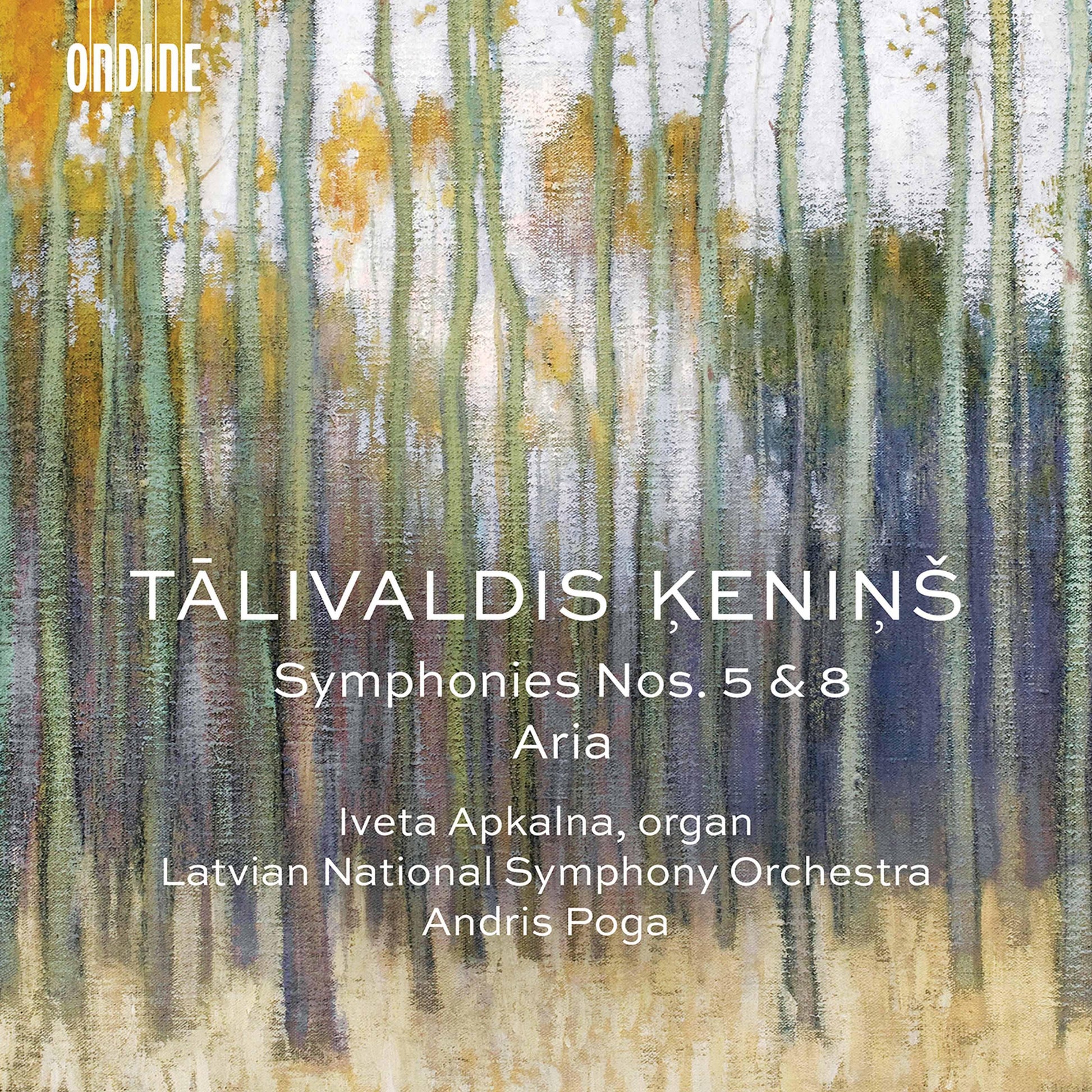 KeninÅ¡: Symphonies Nos. 5 & 8 - Aria / Apkalna, Latvian National Symphony Orchestra, Latvian National Symphony Orchestra - ArkivMusic