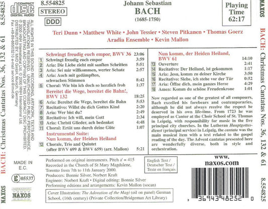 BACH, J.S.: Christmas Cantatas