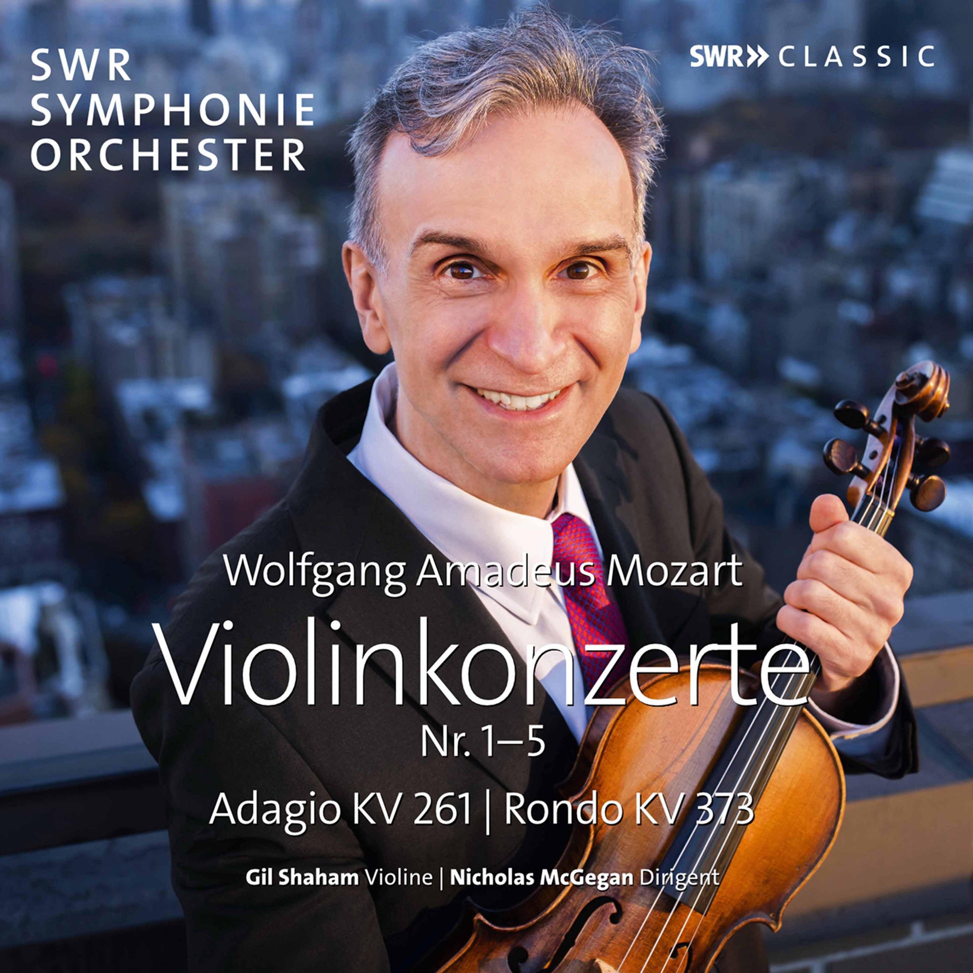 Mozart: Violin Concertos Nos. 1-5 - Adagio, K. 261 - Rondo, K. 373 / Shaham, McGegan, SWR Symphony Orchestra - ArkivMusic
