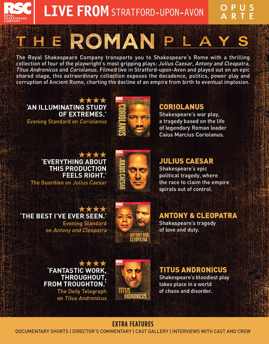 Shakespeare: The Roman Plays