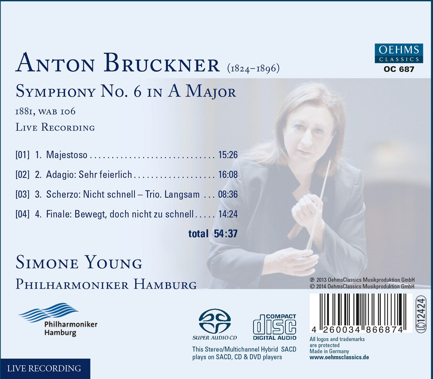 Bruckner: Symphony No. 6 in A Major, WAB 106 (Live)