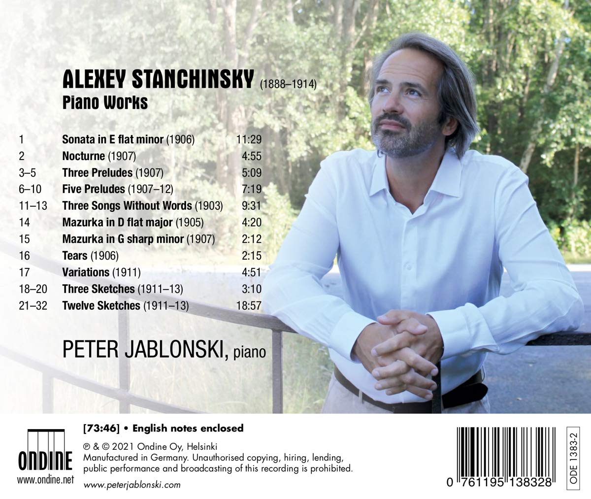 Piano Works  Peter Jablonski