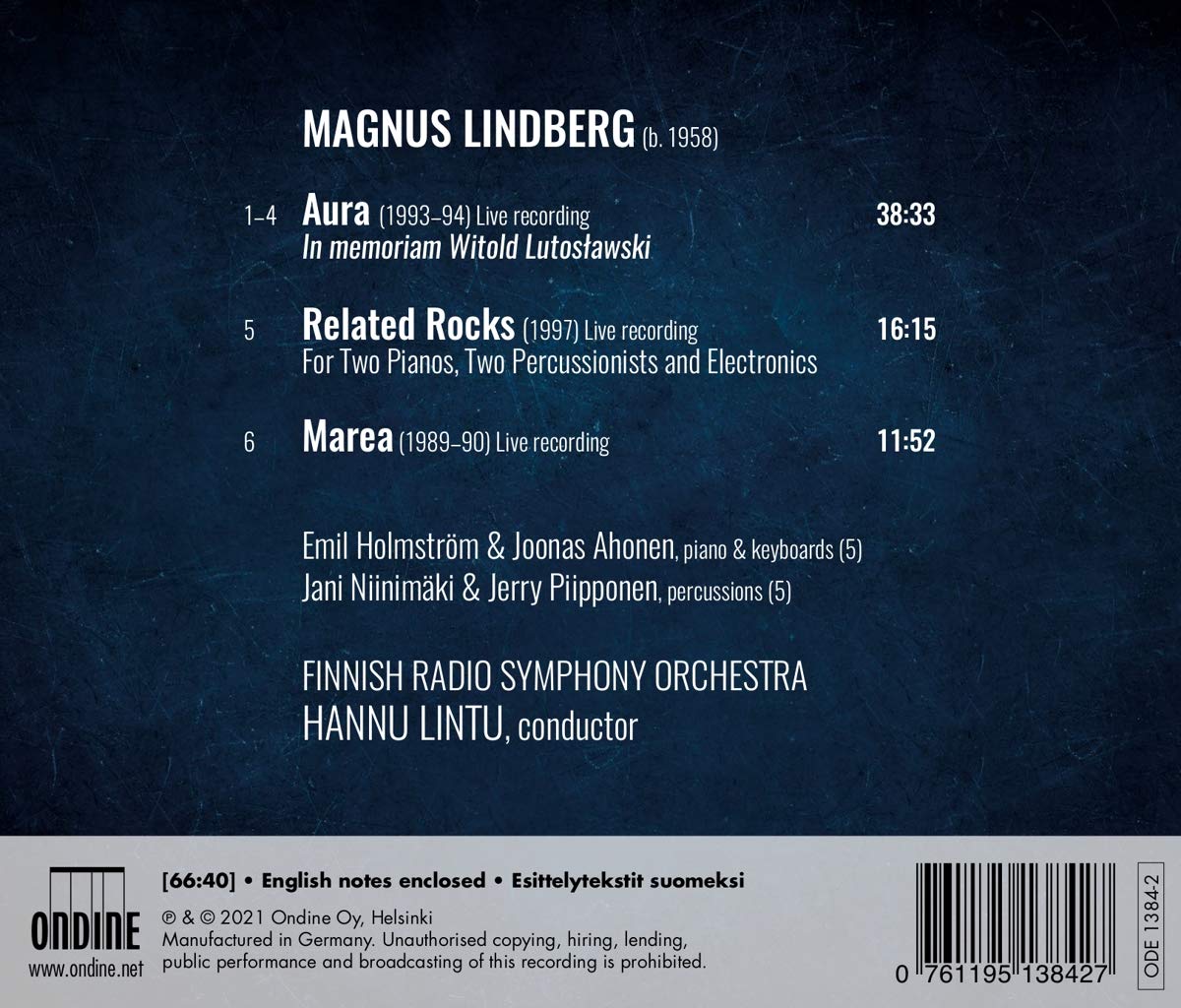 Lindberg: Aura - Marea - Related Rocks
