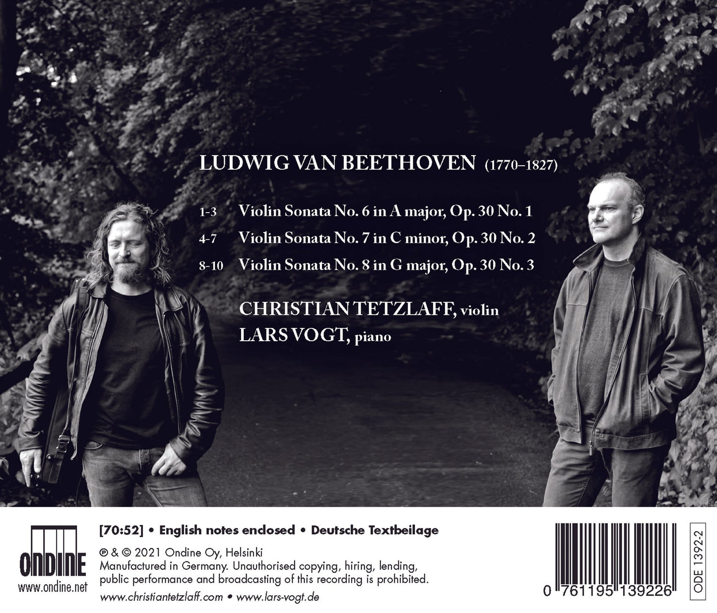 Beethoven: Violin Sonatas Nos. 6-8