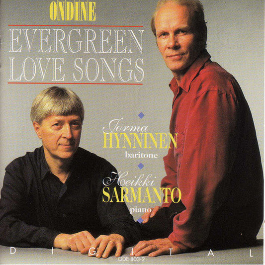 EVERGREEN LOVE SONGS  JORMA HY