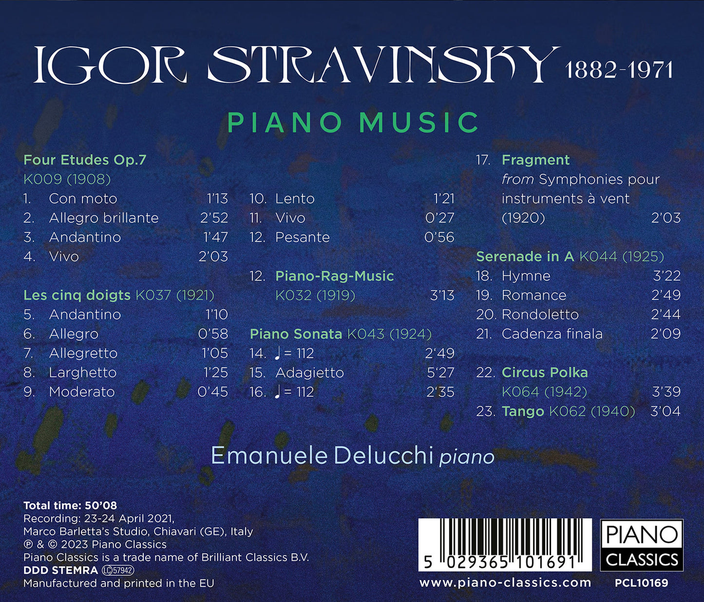 Stravinsky: Piano Music