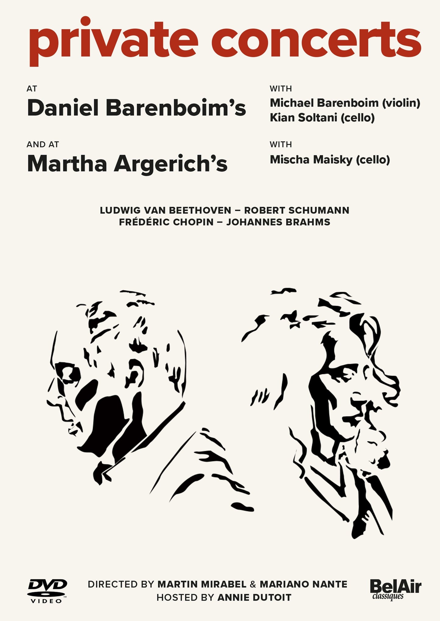 Private Concerts at Daniel Barenboim's and at Martha Argerich's / Barenboim, Soltani, Argerich, Maisky - ArkivMusic