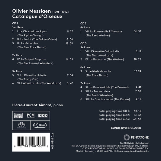 Messiaen: Catalogue d’oiseaux, I/42