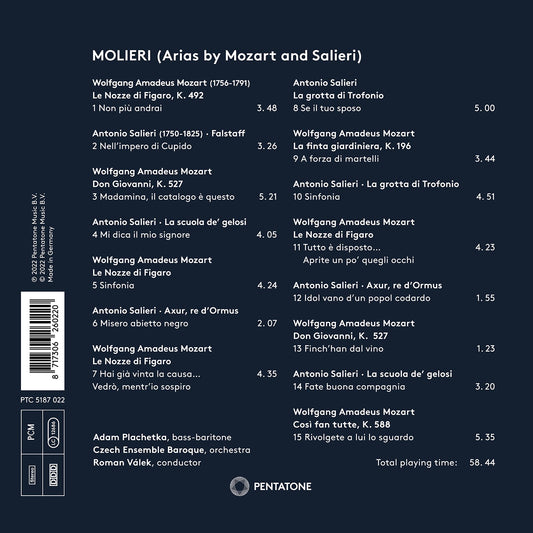 Mozart & Salieri: Molieri - Arias