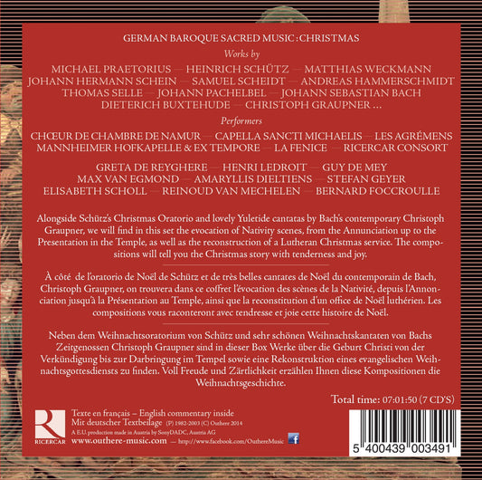 German Baroque Sacred Music: Christmas