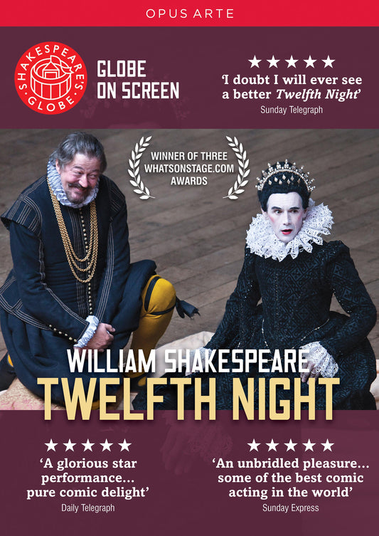 Shakespeare: Twelfth Night  Samual Barnett, Liam Brennan, Paul Chahidi, John Paul Connolly, Stephen Fry, Mark Rylance, Roger Llo