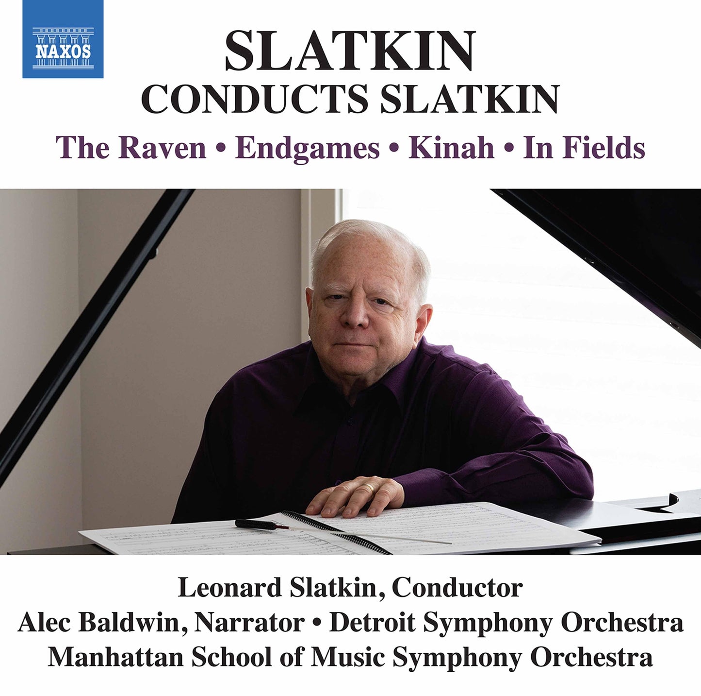 Slatkin Conducts Slatkin / Slatkin, Manhattan School of Music Symphony Orchestra, Detroit Symphony Orchestra - ArkivMusic