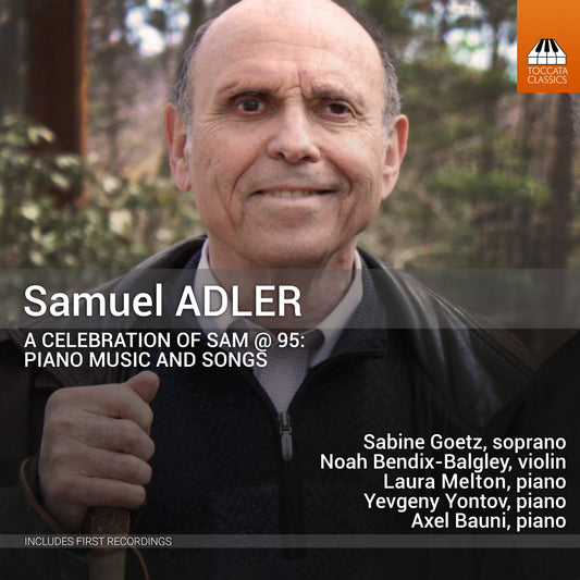 Adler: A Celebration of Sam @ 95 - Piano Music & Songs