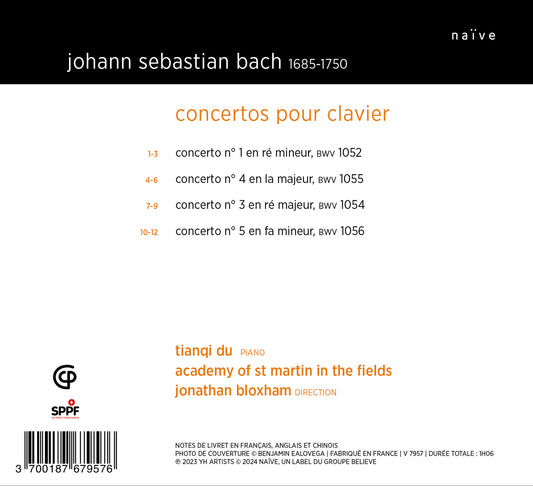 J.S. Bach. 4 Keyboard Concertos